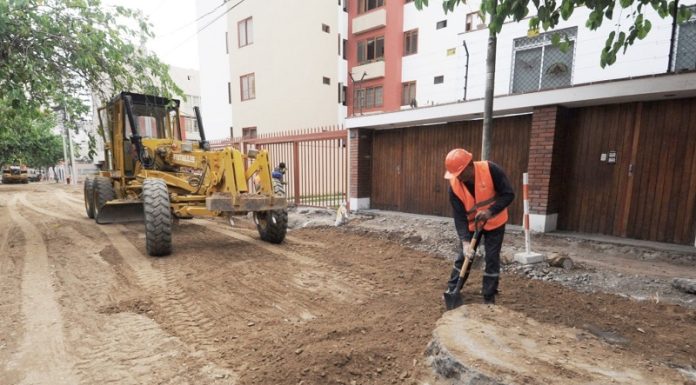 Pavimentación de Justicia, Paz y Vida tiene un avance de apenas 8.1%