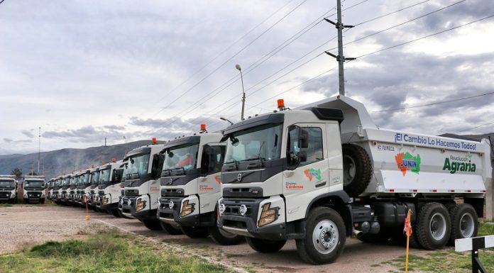 GRJ compra 26 volquetes a Volvo Perú pero sin garantía para mantenimiento