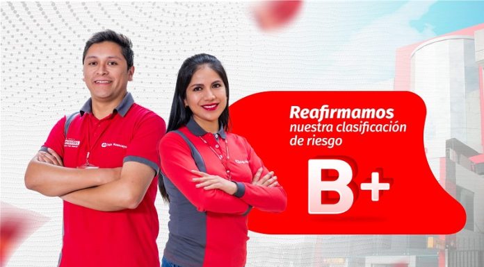 Caja Huancayo reafirma fortaleza financiera con Categoría B+