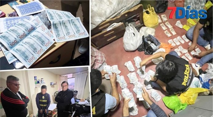 Desarticulan banda con 16 millones de soles en billetes falsos