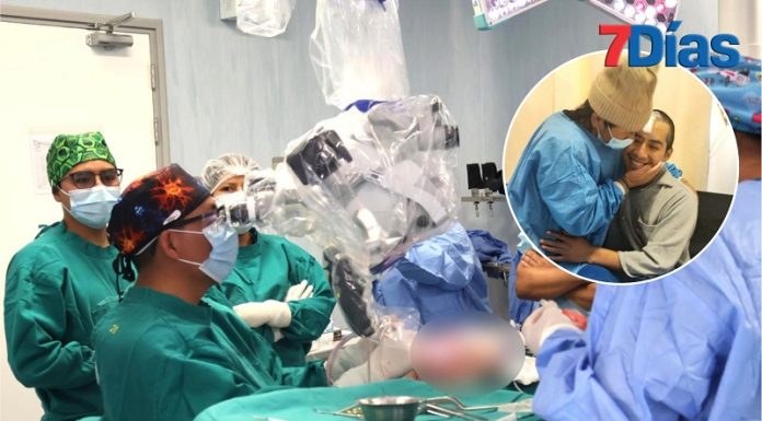 En operación que duró 6 horas extraen tumor encefálico a joven pucarino