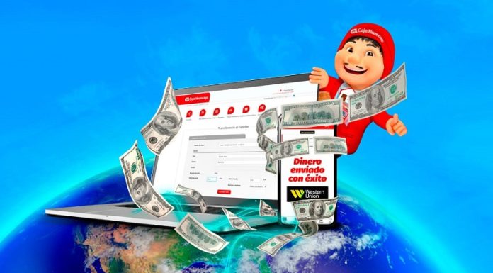 Con Caja Huancayo envía y recibe dinero a nivel internacional de forma rápida y segura