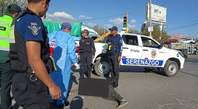 Volquete atropella y mata a anciano en el óvalo de Sumar en El Tambo