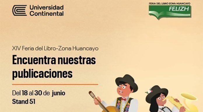 Fondo Editorial de Universidad Continental presentará 4 obras en Feria del Libro