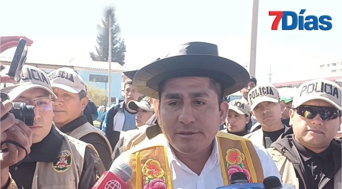 Zósimo Cárdenas también aparece con extrema seguridad en Huancayo