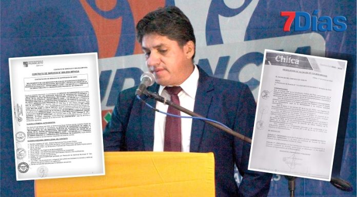 Gerente de Obras de Chilca trabaja en paralelo para la municipalidad de Huancayo