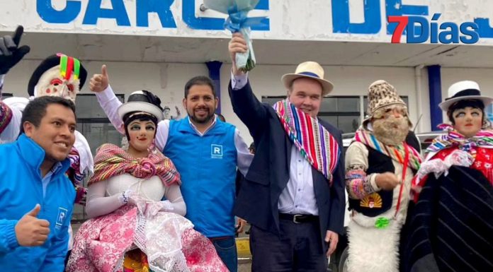 Rafael López Aliaga: «El aeropuerto de Jauja es una cochinada»