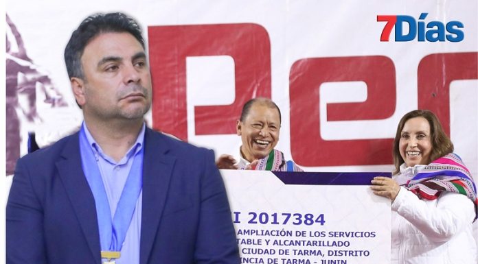 Dina Boluarte deja plantado al alcalde de Tarma a quien ofreció reunirse