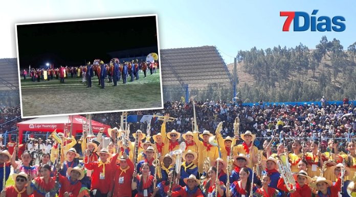Concurso de bandas en Concepción congregó a escolares de otros dos países