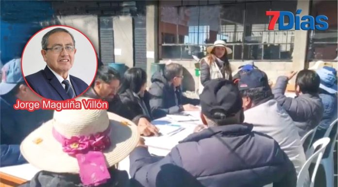Secretario de Gestión Social y Diálogo preside mesa de diálogo en Junín