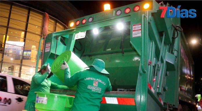 Trabajador pierde una mano cuando operaba camión compactador de basura