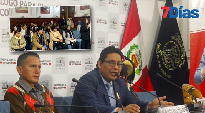 Alcalde de Concepción da conferencia de prensa, pero sin prensa en Lima