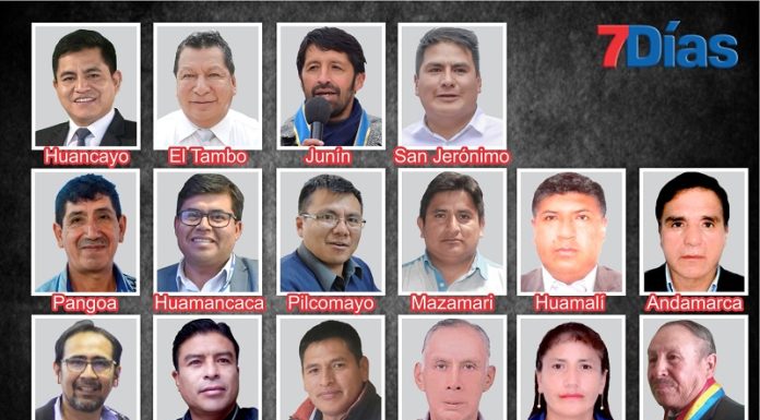 16 alcaldes de la región Junín son sometidos a la revocatoria