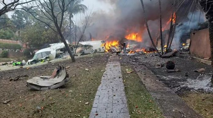 Accidente aéreo en Brasil no deja ningún sobreviviente