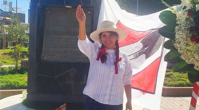 Melissa Huayhua renuncia a Acción Popular tras 16 años de militancia