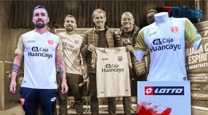 Sport Huancayo estrena nueva camiseta conmemorativa