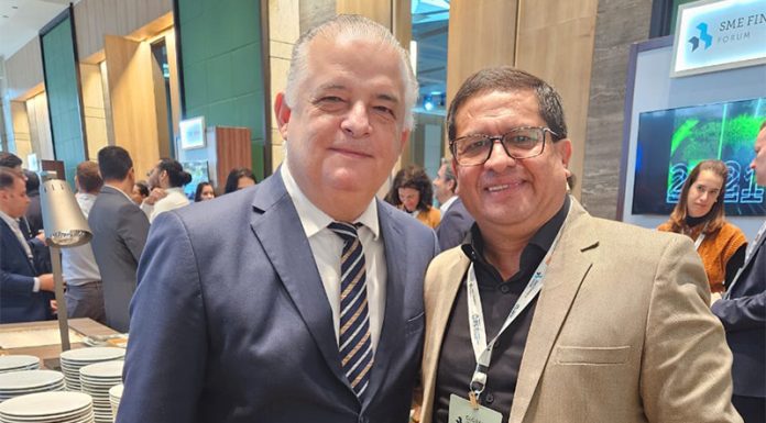 Presidente de Caja Huancayo comparte experiencias con bancos internacionales sobre Pymes en región Amazónica