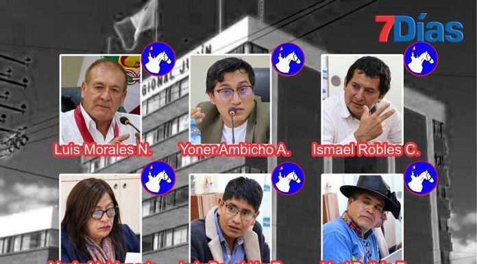 Seis consejeros regionales se afilian al partido político Batalla Perú