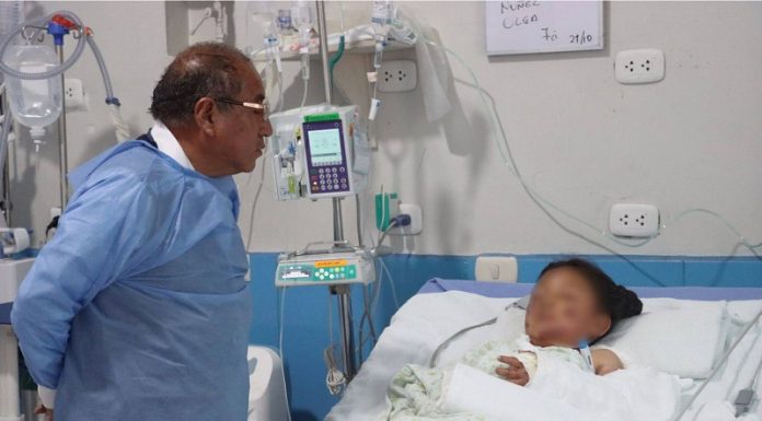 Niña pierde un brazo y está a punto de perder el otro producto de un accidente