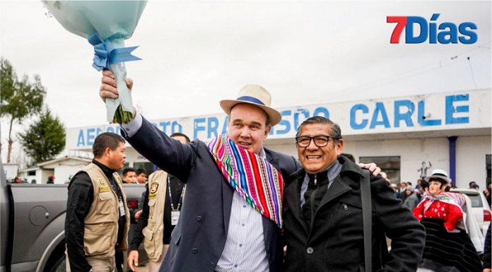 Rafael López Aliaga llega otra vez a Huancayo, ahora para presentar a sus precandidatos