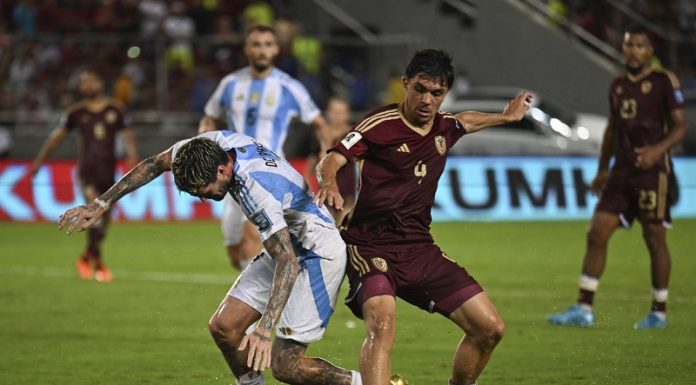 Venezuela empata 1-1 al campeón del mundo en su propia cancha