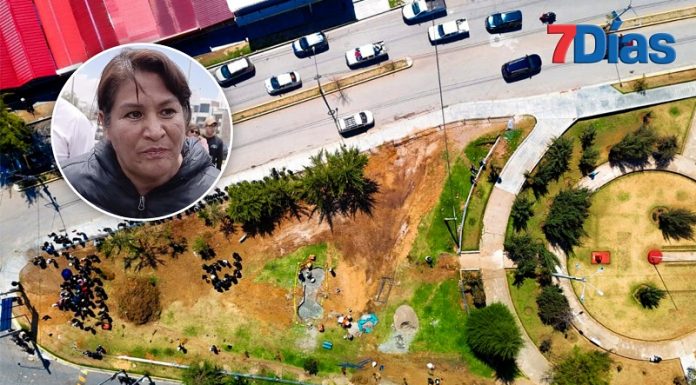 Aparece supuesta propietaria del lado Oeste del parque Grau de Huancayo