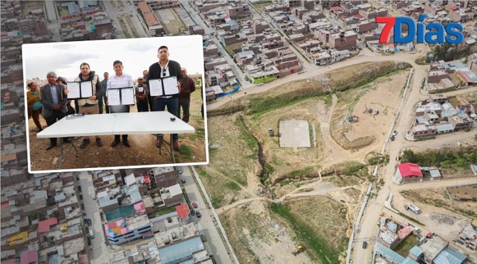 Terreno para el Parque Bicentenario ya está en manos de la constructora