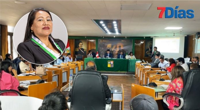 Se salva por un pelo: Concejo no alcanza votos para vacar a regidora Noemí Curi