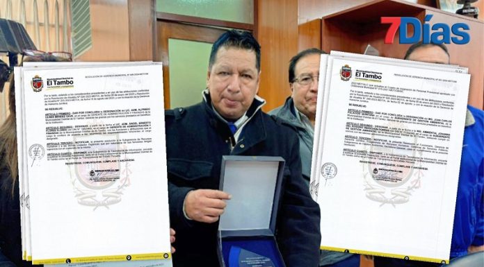 Alcalde Julio César Llallico cambió a seis funcionarios solo en diciembre