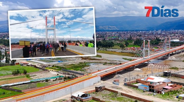 Inauguran el puente Comunero II, a 9 años desde que empezó a gestarse