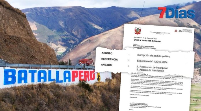 En fase final: Batalla Perú logra su inscripción y se convierte en el partido 41