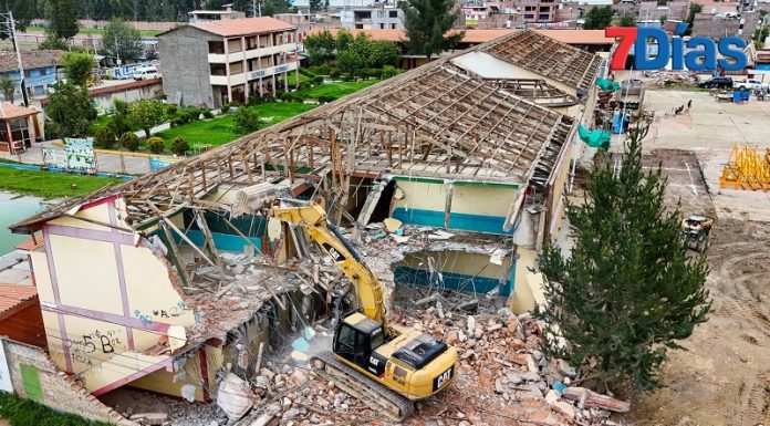 Comienzan demolición de infraestructura de IE Túpac Amaru