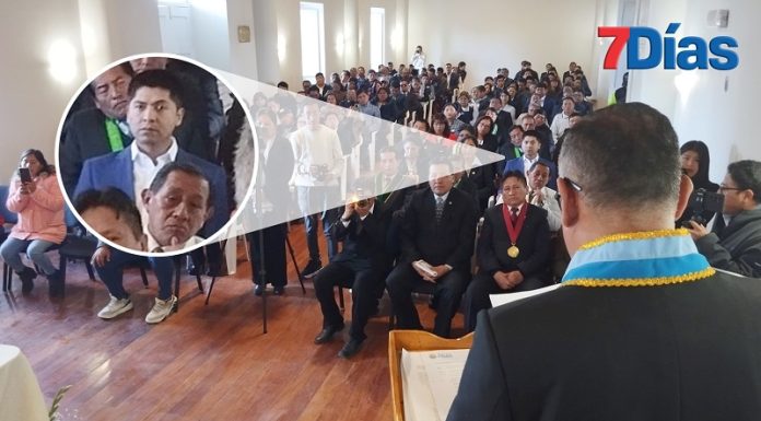 Arnoldo Mallma no se pierde juramentación de alcalde de Jauja, su exhombre de confianza