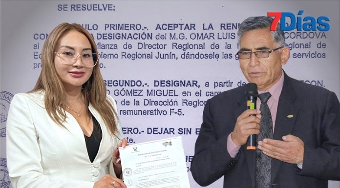 Red de Salud Valle del Mantaro y Dirección de Educación con nuevos titulares