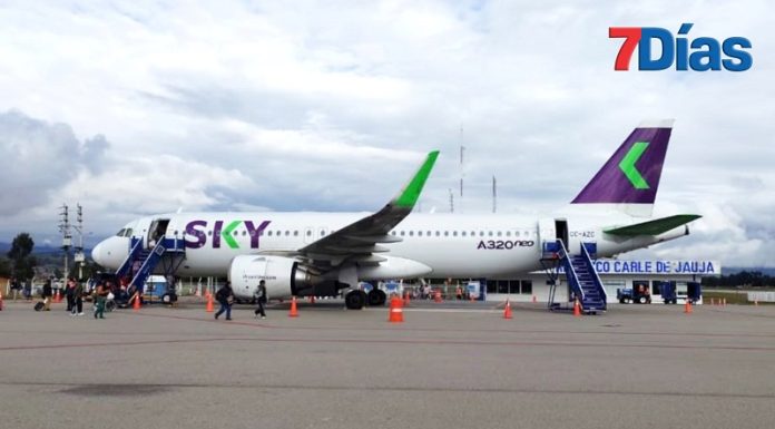 Sin vuelos: Sky suspende de manera indefinida vuelos hacia Jauja