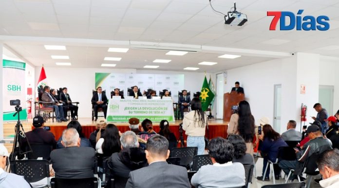 SBH convoca a segunda movilización exigiendo devolución de su terreno
