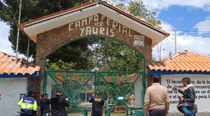 El plena Semana Santa municipalidad de Huancayo clausura campo feria de Yauris