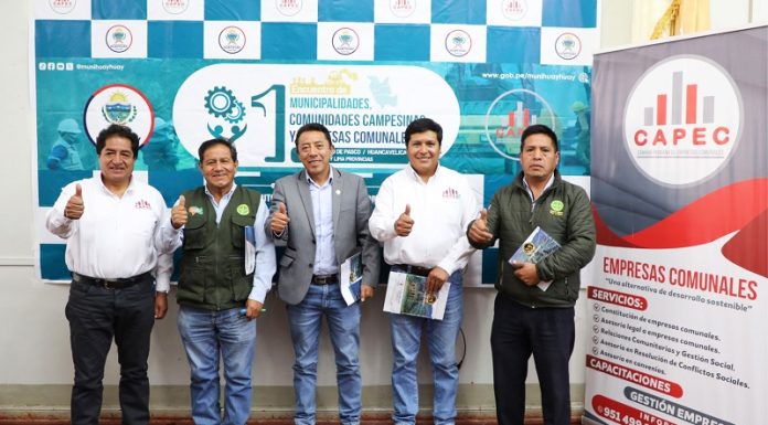 Empresas comunales buscan competir con privados para contratar con el Estado
