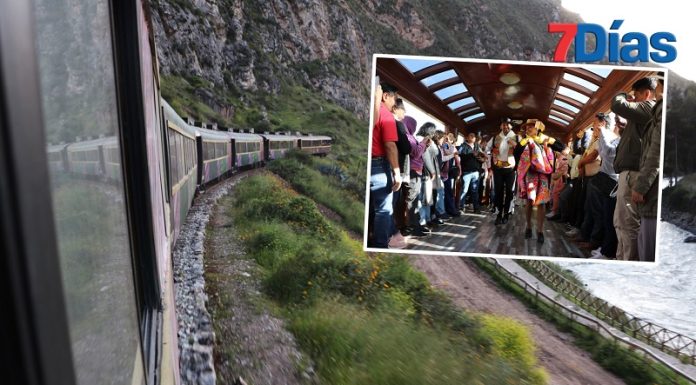 Luego de 12 horas de viaje en tren llegan 300 turistas a Huancayo