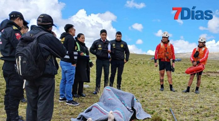 Recuperan cuerpo de padre que fue a pescar truchas a laguna por Semana Santa