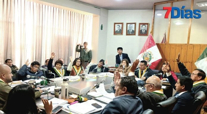 Concejo Municipal de El Tambo gasta S/ 1,666 por almuerzos en cada sesión