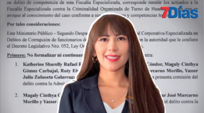 Fiscalía no halla elementos en ninguno de los 4 delitos que investigaba a Katherine Rafael