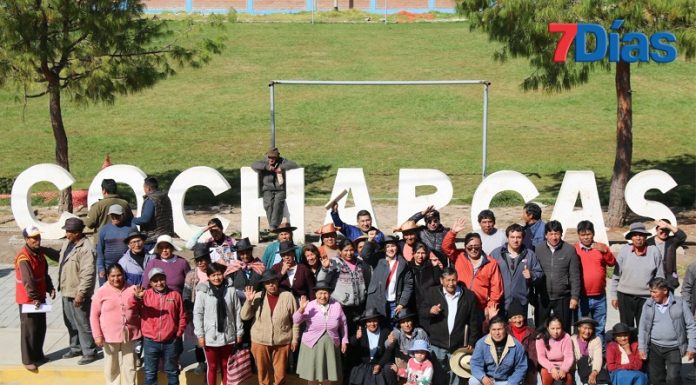 Cocharcas ya no quiere pertenecer a Sapallanga y busca su distritalización