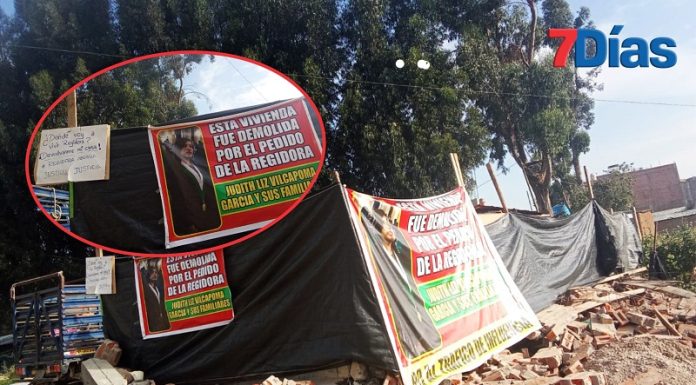 Vecina cuya vivienda fue demolida denuncia a alcalde, funcionarios y regidora