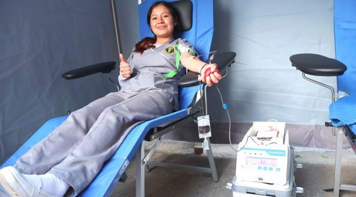 IREN Centro realiza campaña de donación voluntaria de sangre