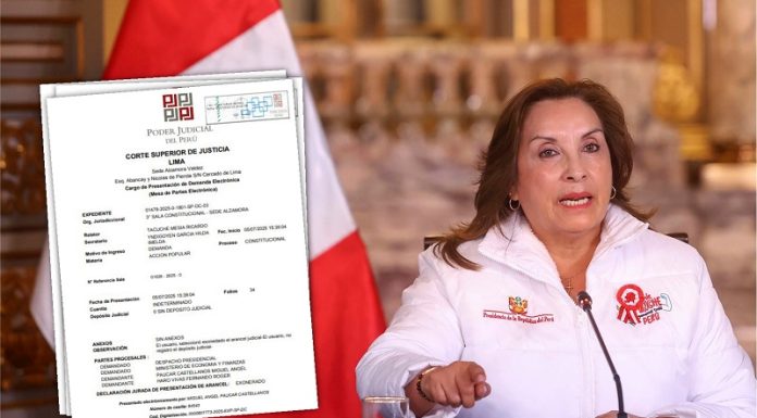 Abogado huancaíno presenta «acción popular» contra decreto que aumenta sueldo de Dina