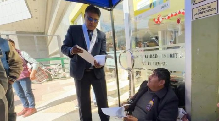 Fiscalía interviene municipalidad de El Tambo por el caso Walter Coarita