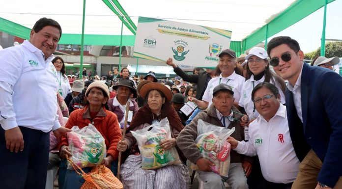 Beneficencia de Huancayo entrega canastas a 350 nuevos beneficiarios