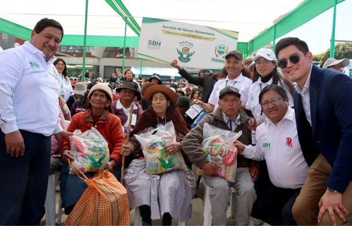 Beneficencia de Huancayo entrega canastas a 350 nuevos beneficiarios