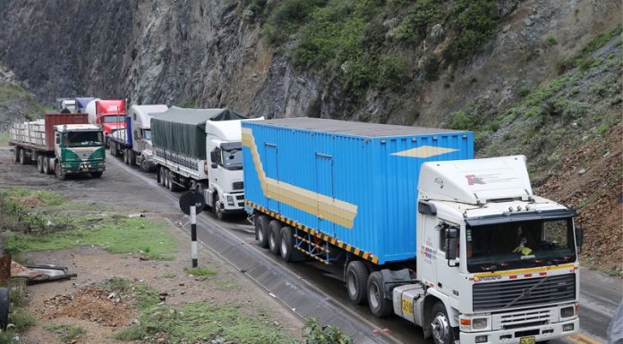 Restringen tránsito de camiones en la Carretera Central por Fiestas Patrias